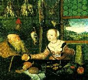 Lucas  Cranach betalning oil on canvas